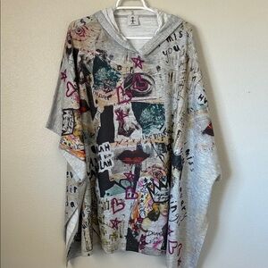 Graphic Print Women's Tunic Top